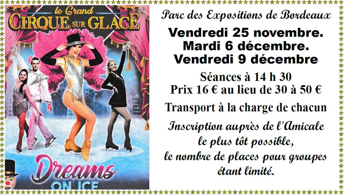 Le Cirque de Glace à Bordeaux